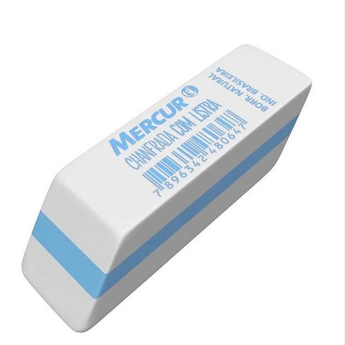 BORRACHA MERCUR CHANFRADA C/LISTRA C/40