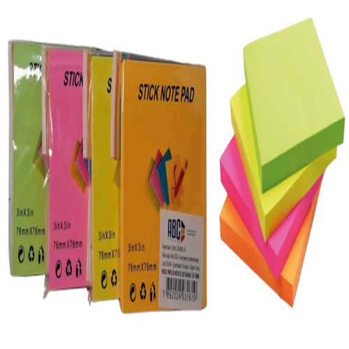 BLOCO DE NOTAS 76X76 100FLS BN161
