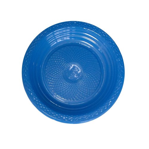PRATO DESC.15CM AZUL ESCURO C/10 