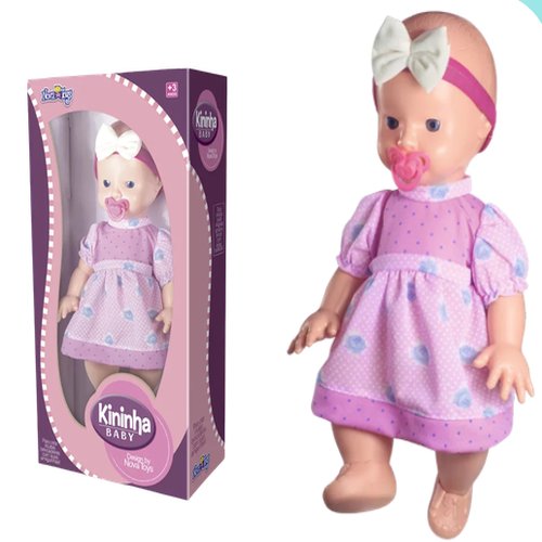 BONECA KININHA BABY 1076
