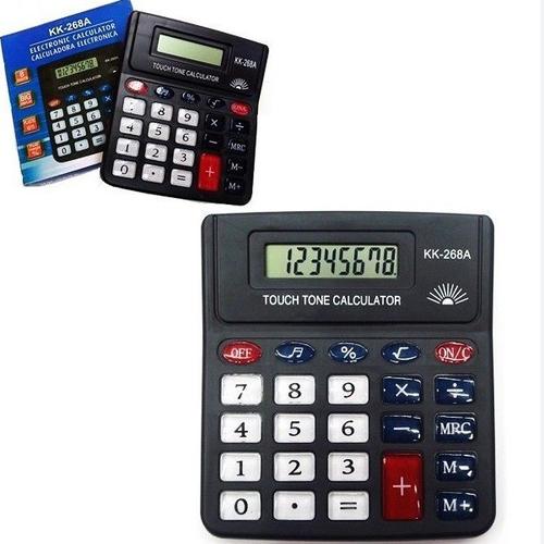 CALCULARORA PRETA 12CM KK268A - BN146