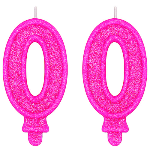 VELA SUPER GLITER ROSA N.0 C/10
