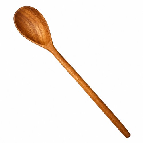 COLHER DE MADEIRA MEDIA 32CM