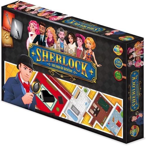 JOGO SHERLOCK DETETIVE 1050