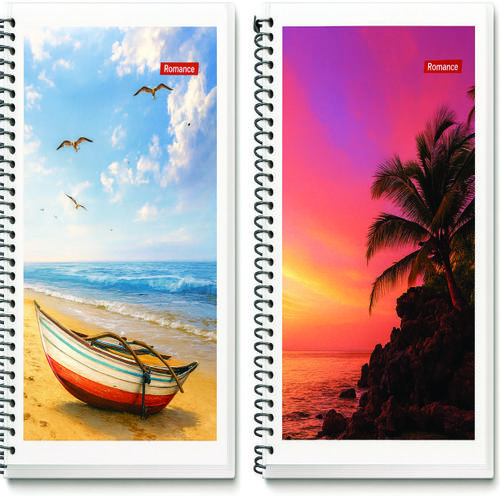 CADERNO 1/4 ESPIRAL FLEX.  80 FLS C/10
