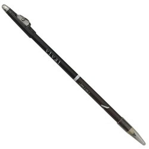 LAPIS DE OLHO 2PONTAS PRETO/MARROM C/AP