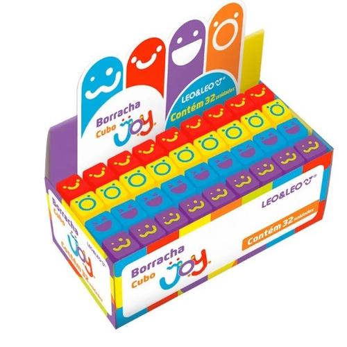 BORRACHA CUBO COLOR JOY LEONO.C/32