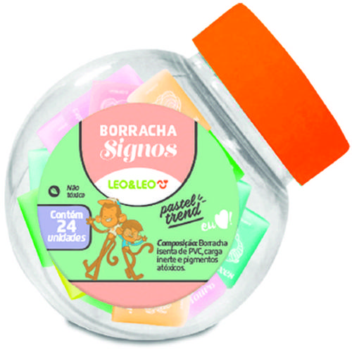 BORRACHA SIGNOS C/24 LEONORA 