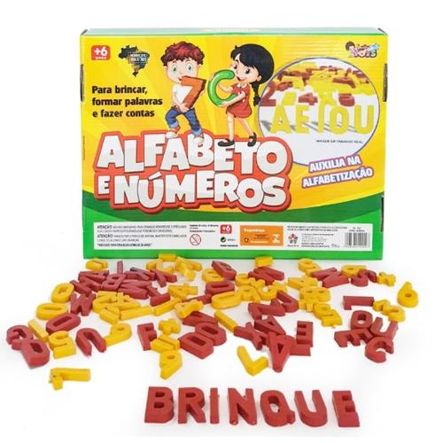 CAIXA ALFABETO E NUMEROS 1045