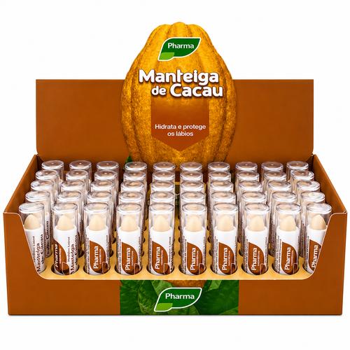 MANTEIGA DE CACAU BASTAO PHARMA C/50