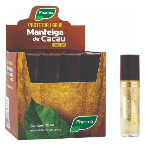 MANTEIGA DE CACAU ROLLON PHARMA C/12