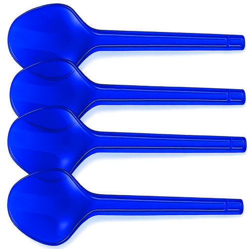 COLHER DESC. SOBREMESA AZUL ROYAL C/50 -