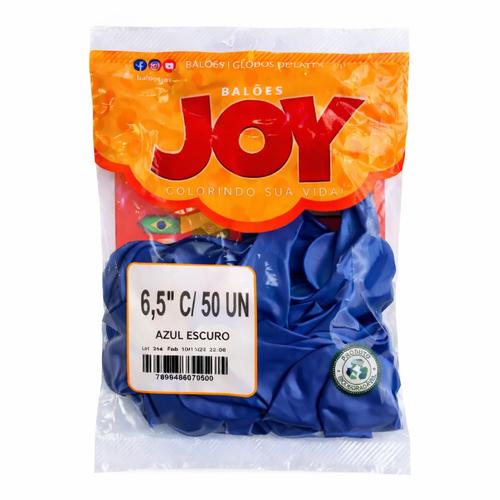 BALAO LISO JOY 6,5 AZUL ESCURO 