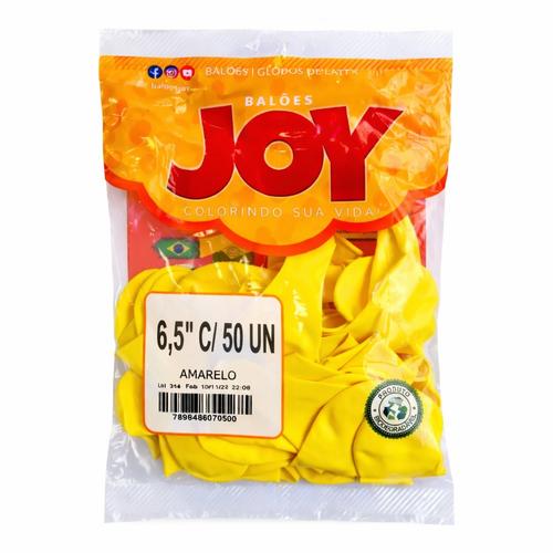 BALAO LISO JOY 6,5 AMARELO