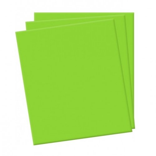 EMBORRACHADO LISO VERDE CLARO C/10