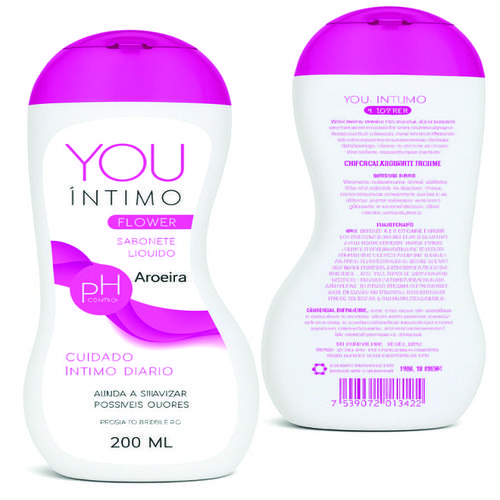 SABONETE LIQ.INTIMO FLOWER 200ML PHARMA