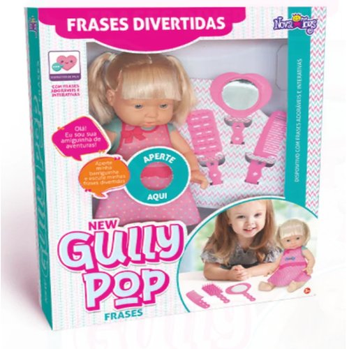 BONECA GULLY POP FRASES 1086