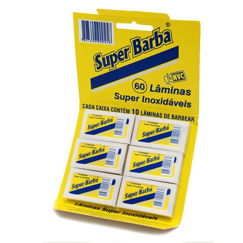 LAMINA SUPER BARBA C/60 LAMINA NVC AMARE