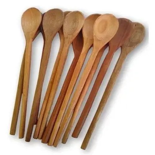 COLHER DE MADEIRA PEQUENA 28CM
