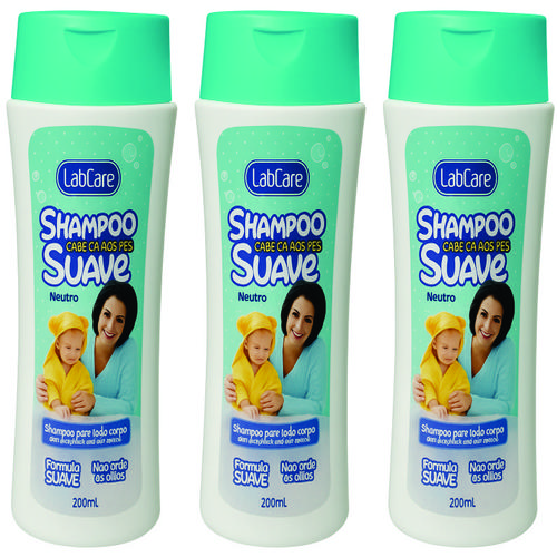 SHAMPOO CABECA AOS PES SUAVE 200 ML