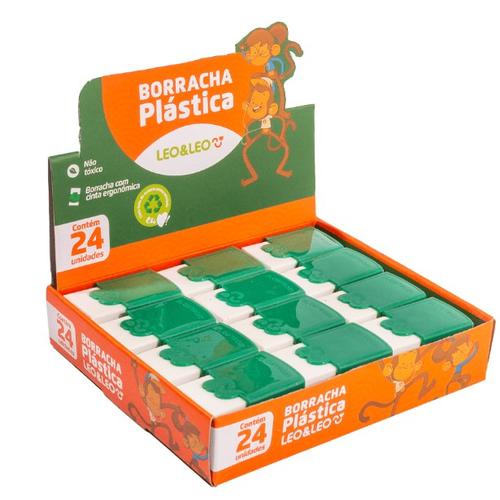 BORRACHA PLASTICA LEONORA C/24