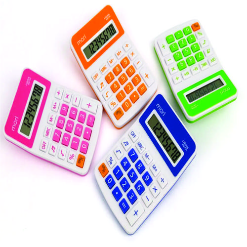 CALCULADORA COLORIDA 12CM 822 - BN148