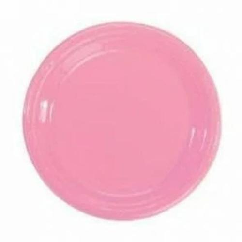 PRATO DESC.15CM ROSA C/10 