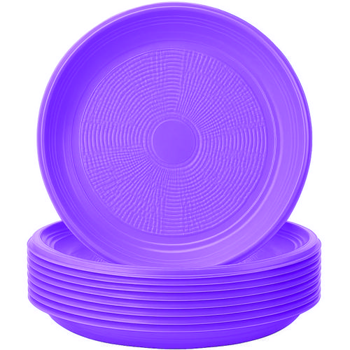 PRATO DESC.18CM LILAS C/10 