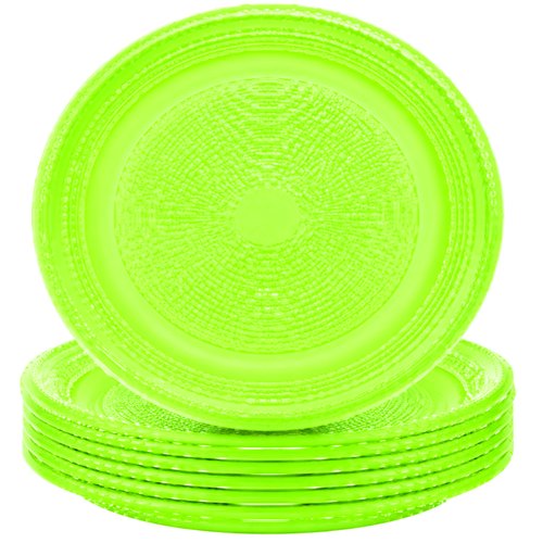 PRATO DESC.15CM VERDE CLARO C/10 