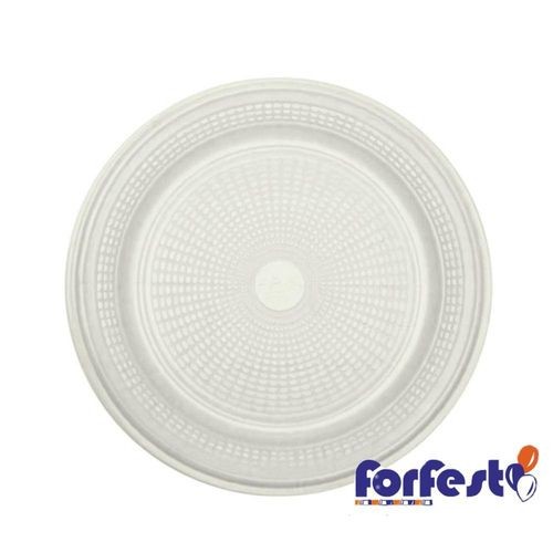 PRATO DESC.15CM BRANCO C/10 