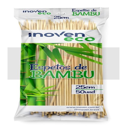 ESPETO PARA CHURRASCO 25 CM C/50