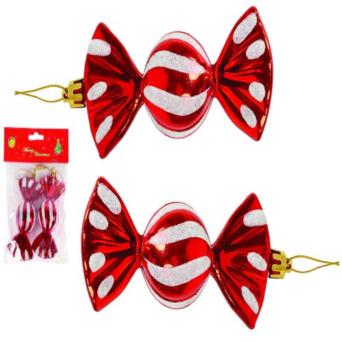 PENDENTE NATAL BOMBOM10,5CM C/2 BN0440