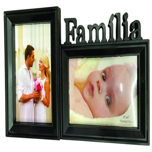 PORTA RETRATO FAMILIA 2FOTOS 10X15 BN304