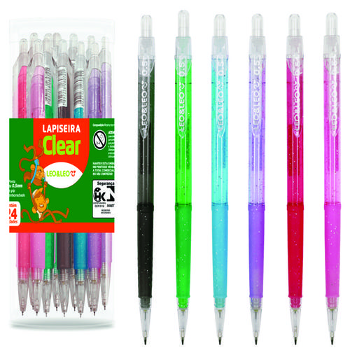 GRAFITE CLEAR GRIP 0.7MM C/24