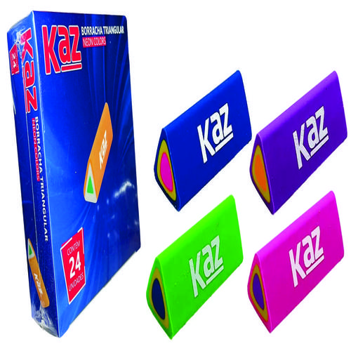 BORRACHA TRIANGULAR KAZ C/24