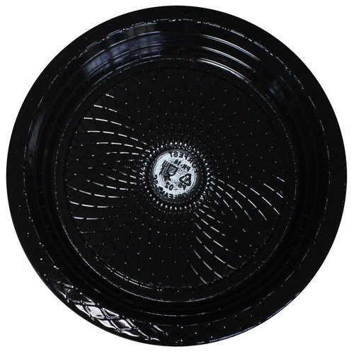 PRATO DESC.18CM PRETO C/10