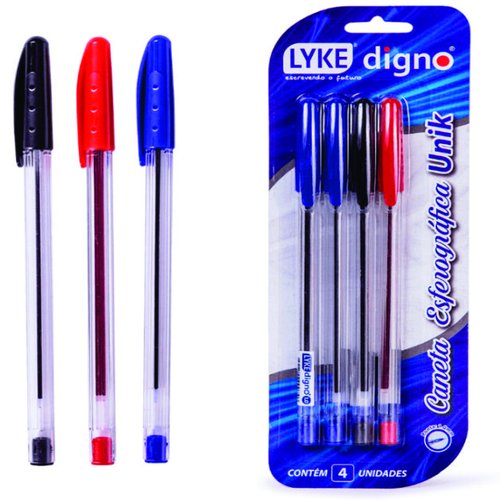 CANETA ESFEROGRAFICA UNIK C/4