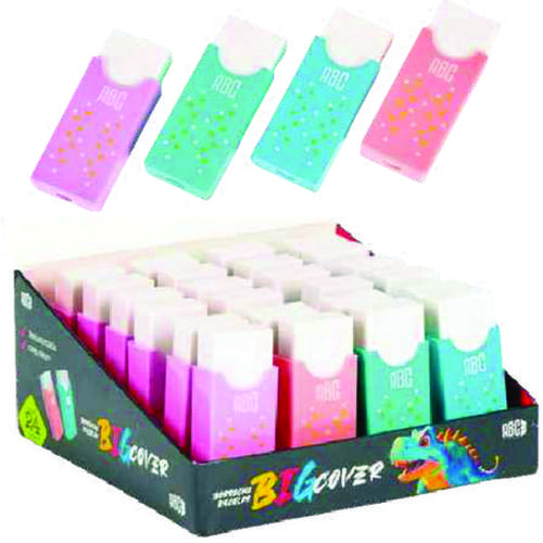 BORRACHA ESCOLAR BIG COVER C/24 - ABC