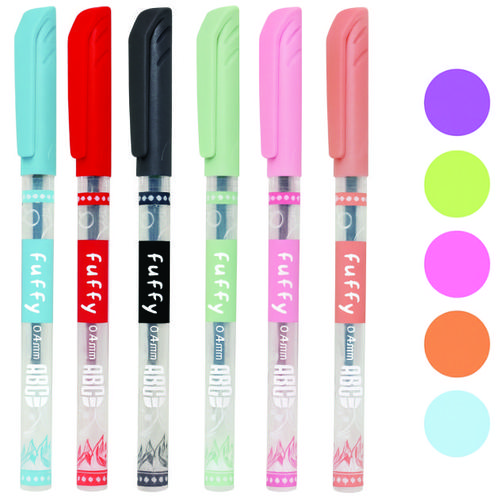 CANETA ABC ESFEROGRAFICA FUFFY 0.7 C/50