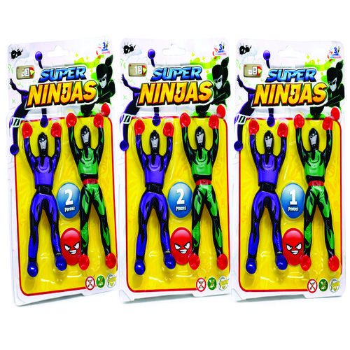 BONECO NINJAS ESCALADORES ARK3882