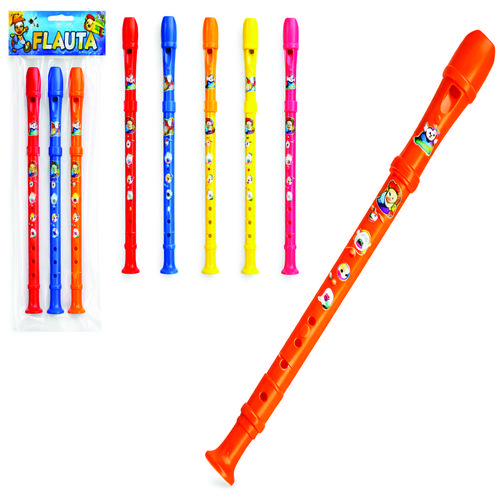 FLAUTA INFANTIL WELMIX CORES VIBRANTES 