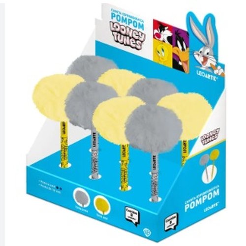 CANETA POMPOM LOONEY TUNES C/08
