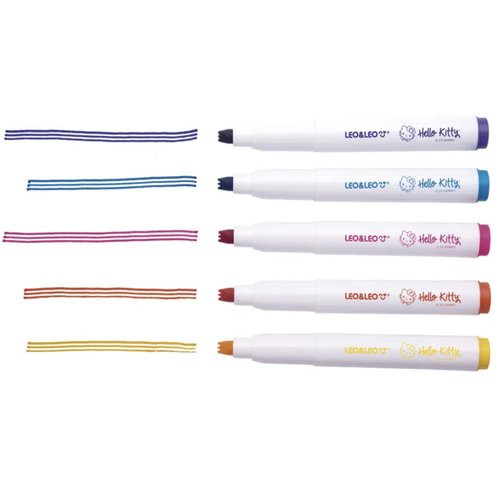 CANETA HIDROCOR 3 LINHAS HELLO KITY C/05
