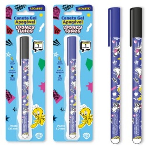 CANETA APAGAVEL GEL 0.7 LOONEY TUNE 