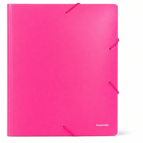 CLASSIFICADOR OFICIO NEON ROSA C/10