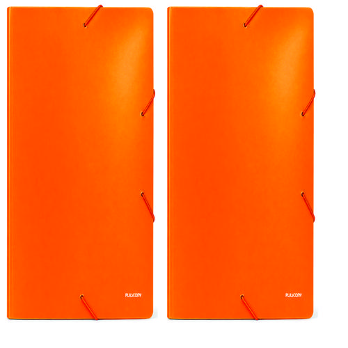 CLASSIFICADOR OFICIO NEON LARANJA C/10