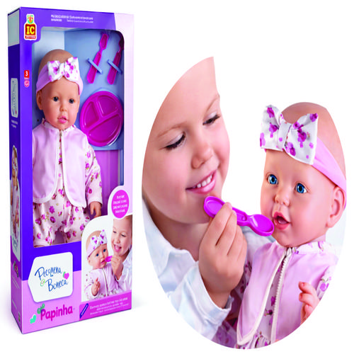 BONECA BELLA NINA PAPINHA - COM GAR