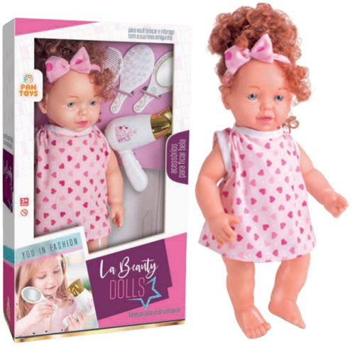 BONECA LA BEAUTY DOLLS - MARIA CLAR