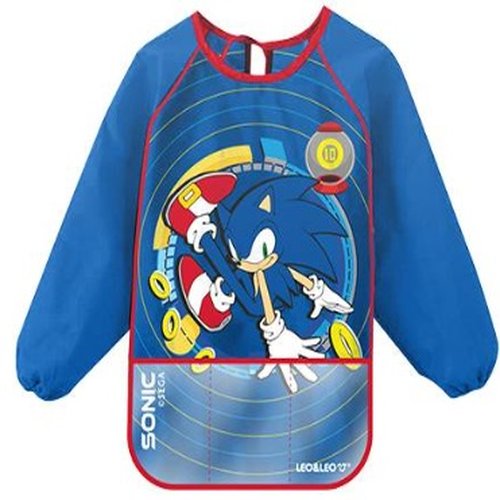 AVENTAL INF.COM BOLSO.MANGA SONIC 10145