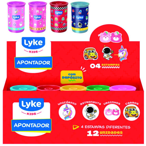 APONTADOR CILINDRICO LYKE C/12 102541